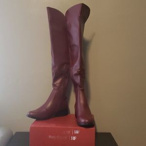 Henry Ferrera Over the knee riding boots